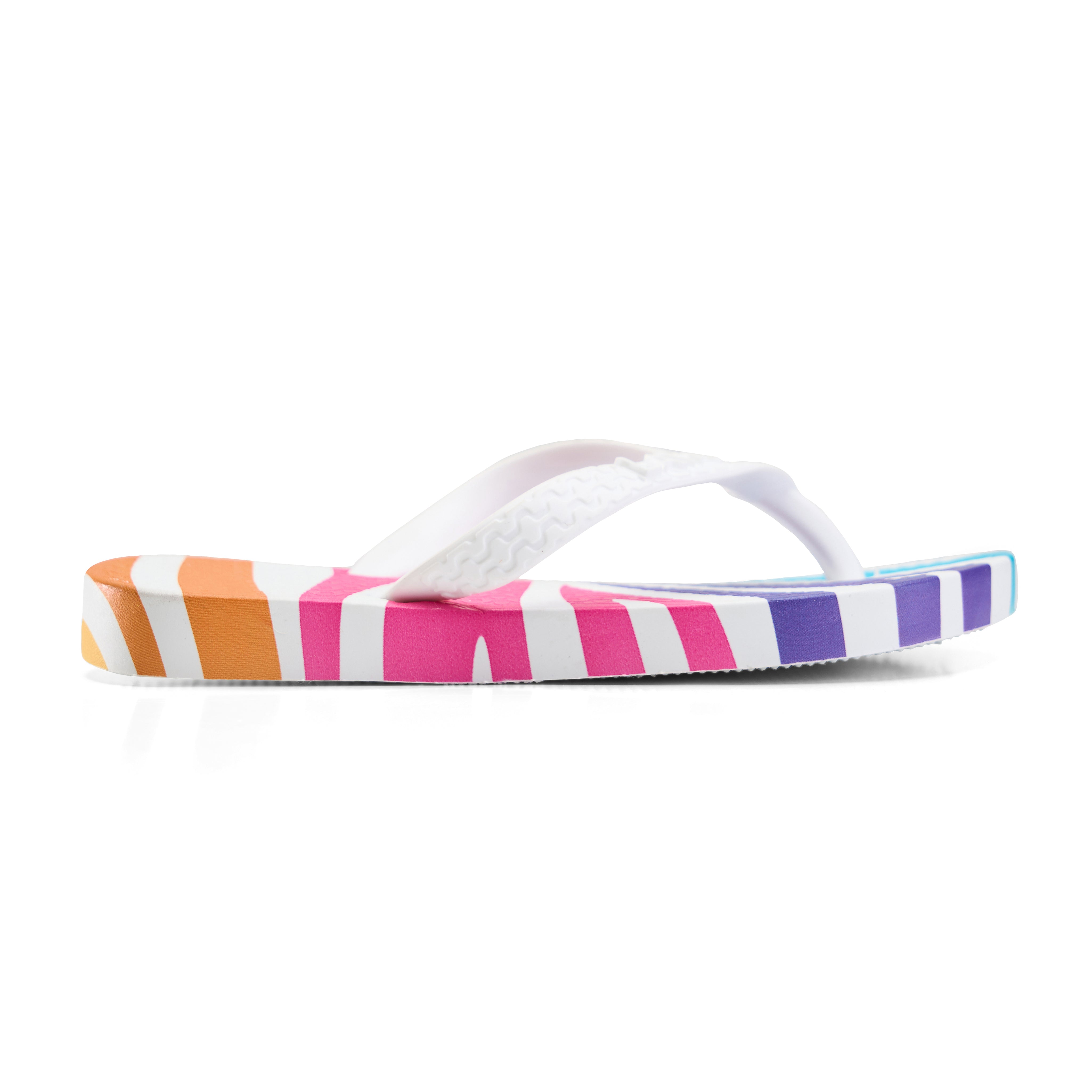 Sweet Blossom Summer Slides - White