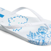 Sweet Blossom Summer Slides - Baby Blue