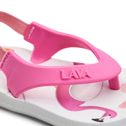Toddlers' Flip-Flops with Back Strap - Pink