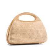 Boho-Luxe Embroidered Evening Bag - Orange