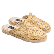 Woven Espadrille Mules - Havan