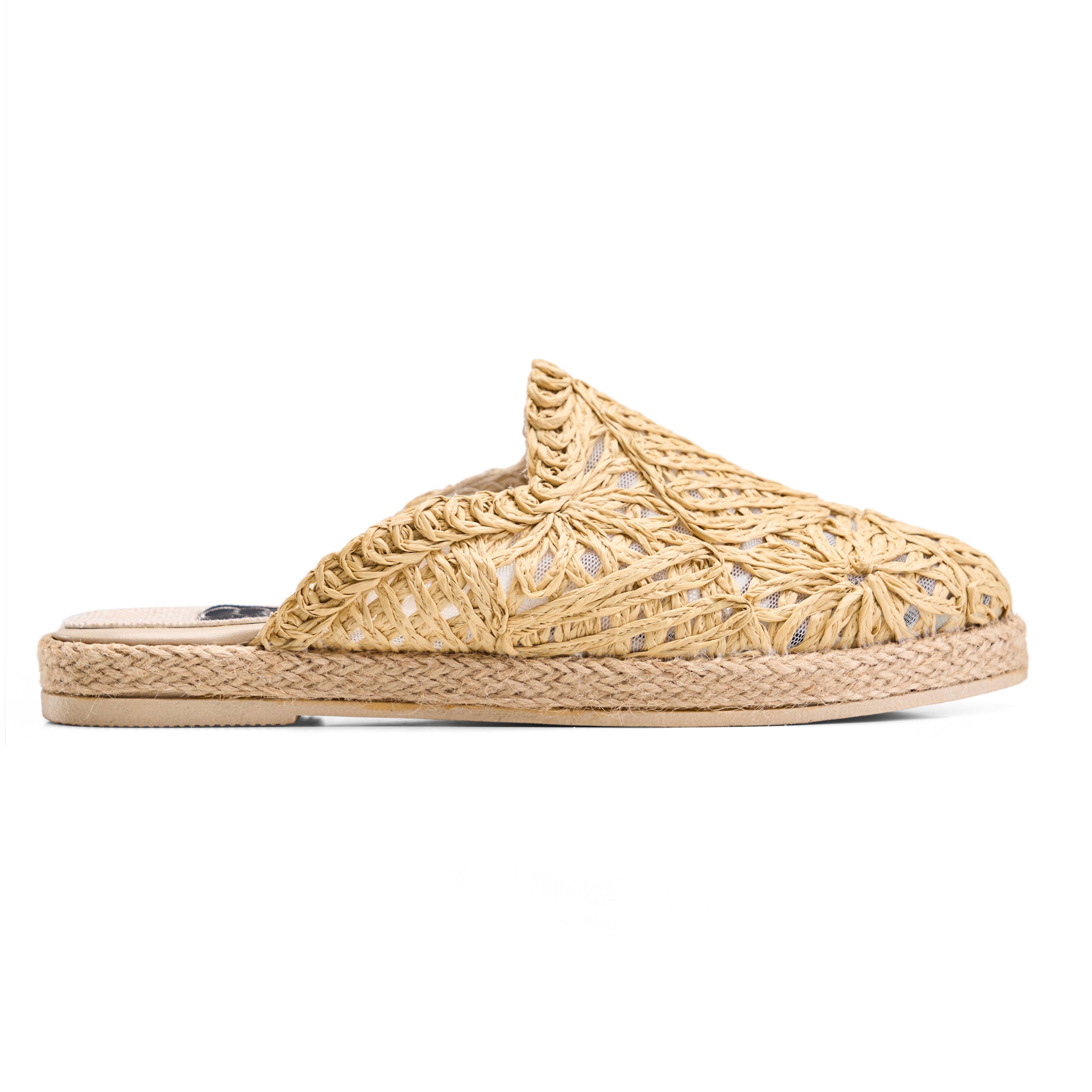 Woven Espadrille Mules - Havan
