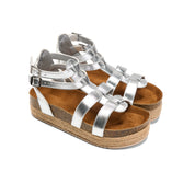 Orbit Luxe Sandals - silver