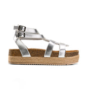 Orbit Luxe Sandals - silver