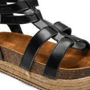 Orbit Luxe Sandals - black