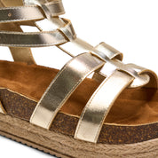 Orbit Luxe Sandals - gold