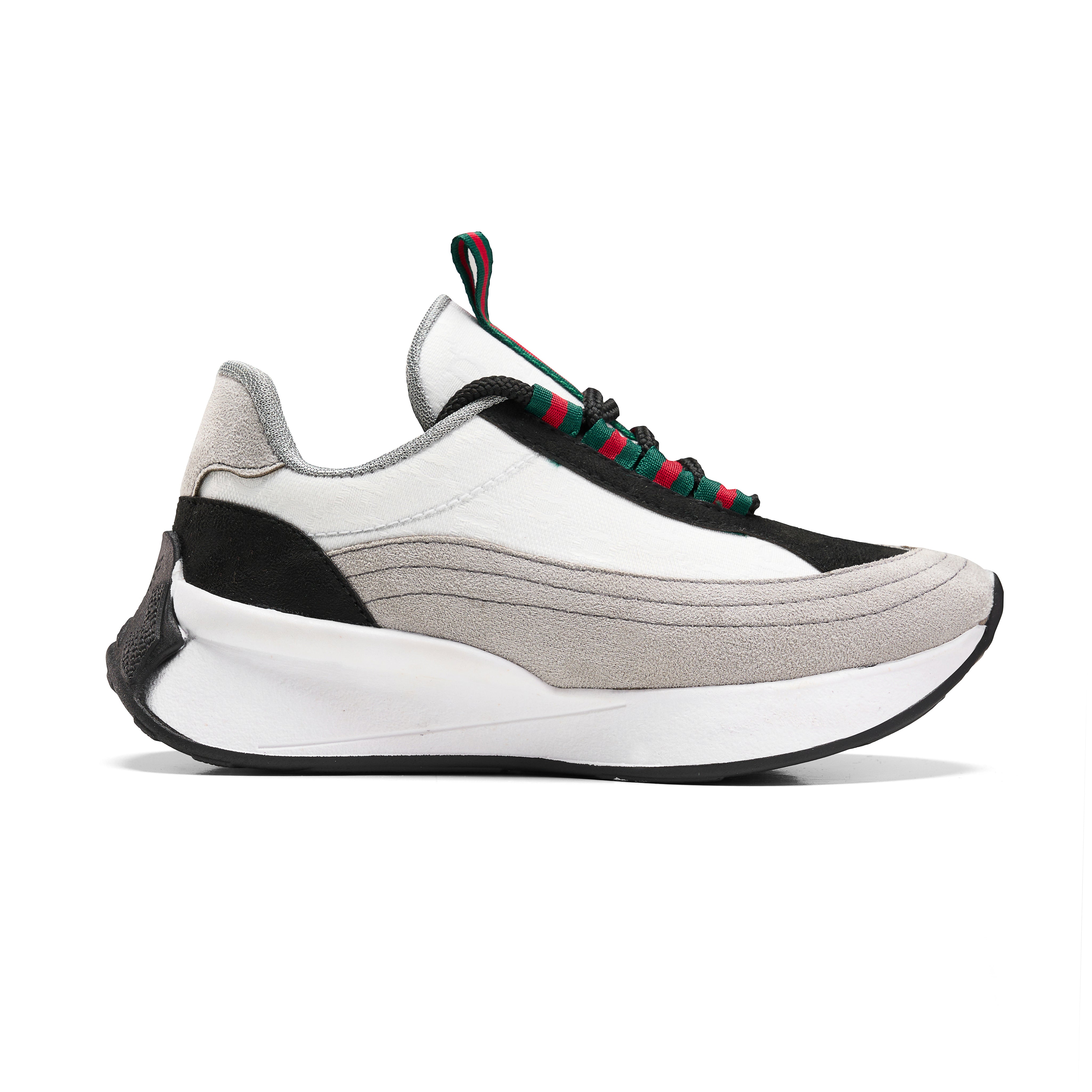 Retro Stripe Runner - gray