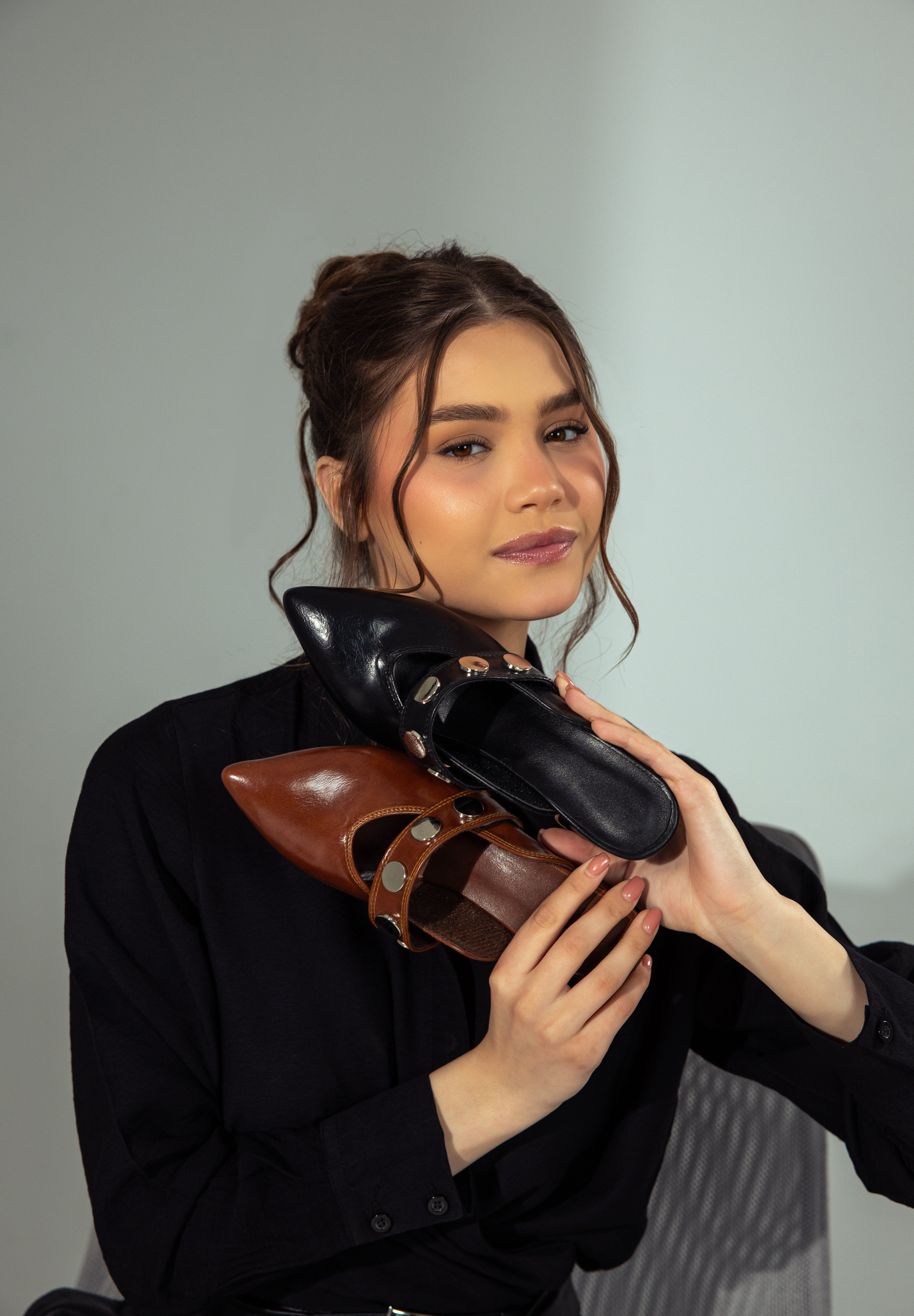 Metal-Detail Pumps - Maroon