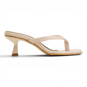 Maya Kitten Heels - Beige