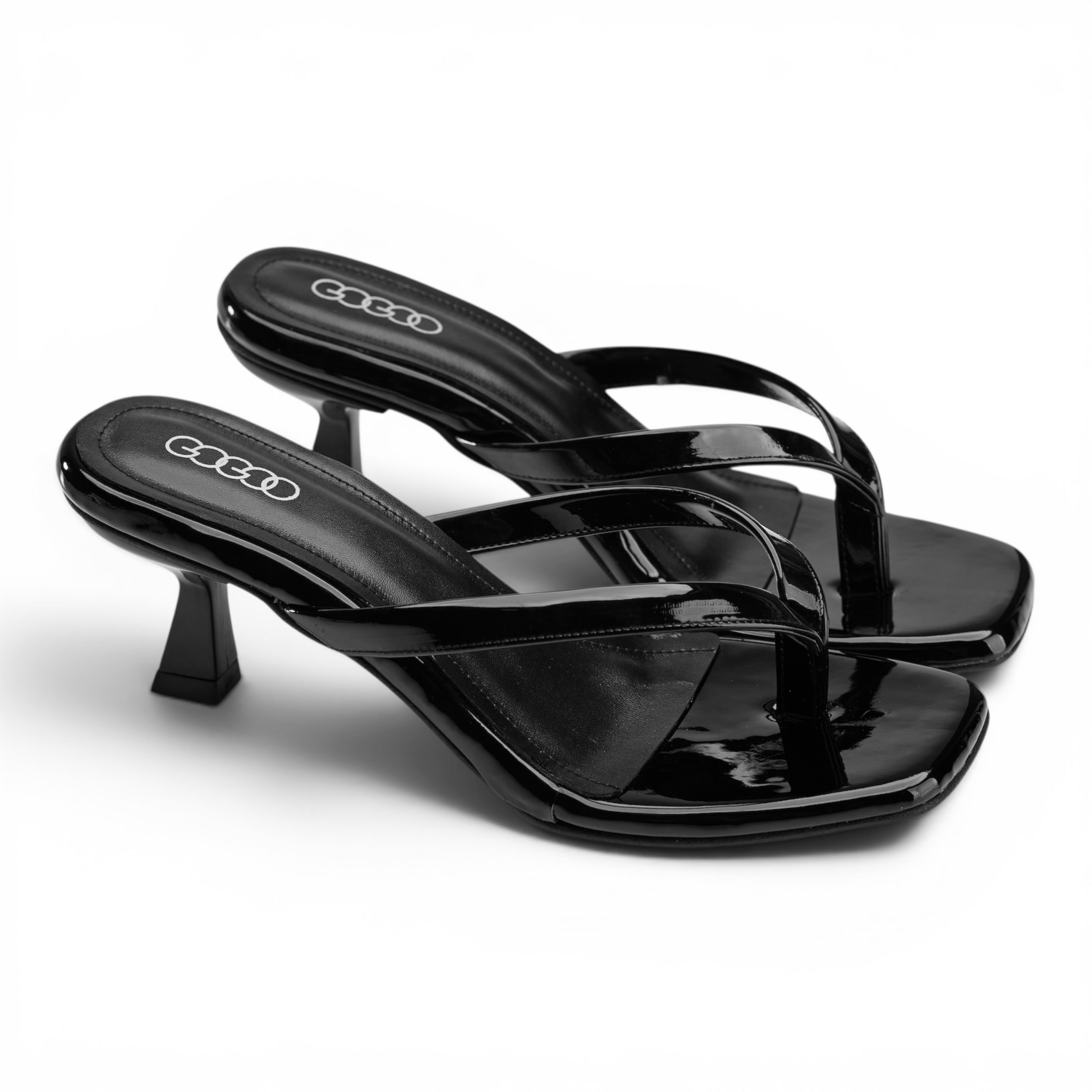 Maya Kitten Heels - Black