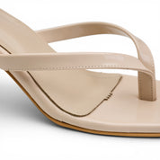 Maya Kitten Heels - Beige