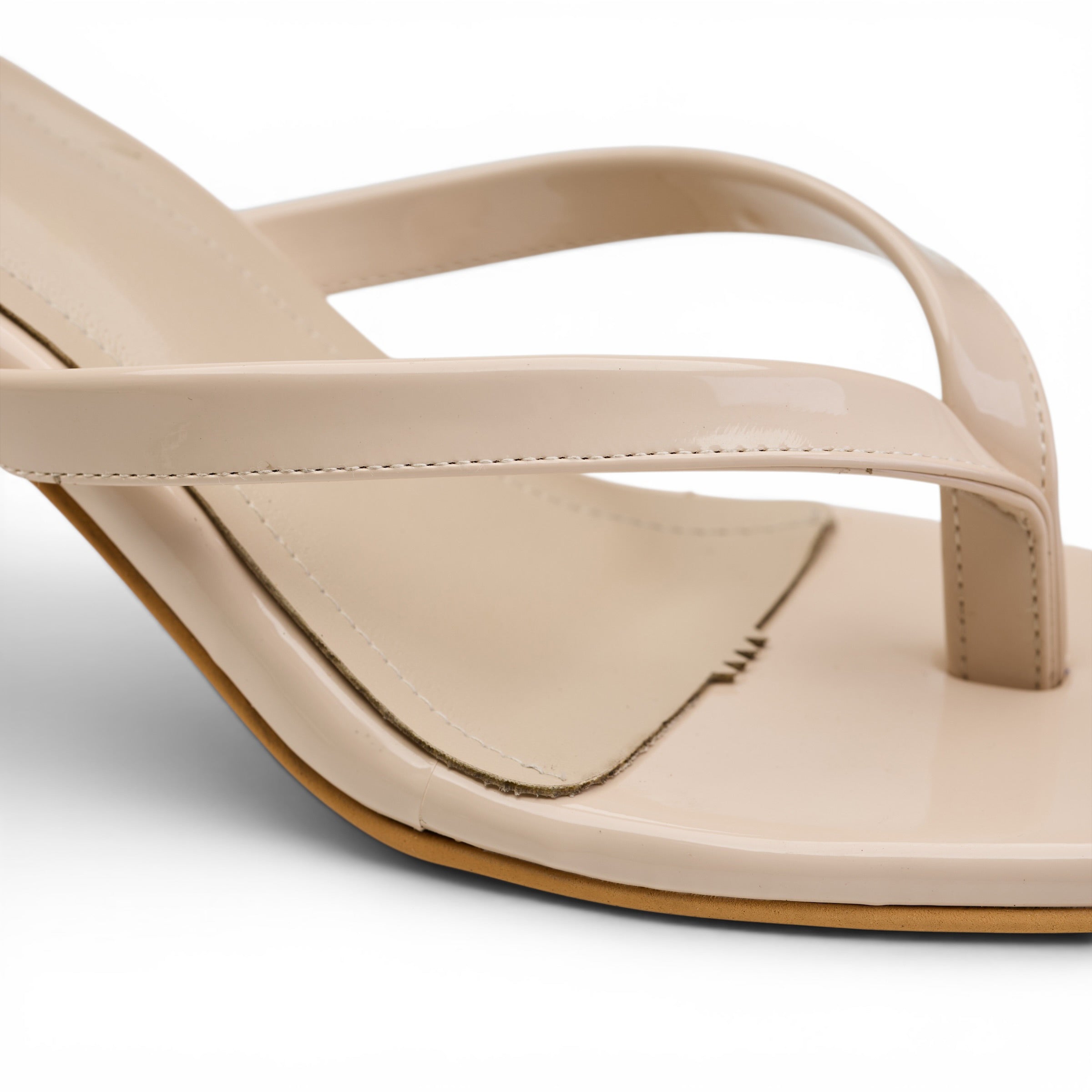 Maya Kitten Heels - Beige
