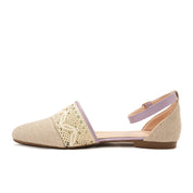 Purple Knitted sandal