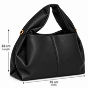 Mila Hobo Bag – Black