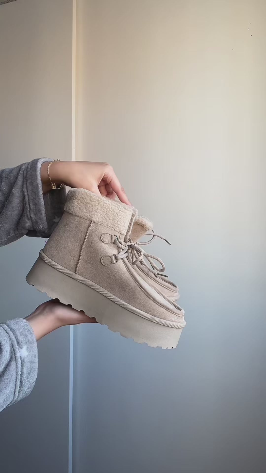 Comfy Fleece Ankle Boots - Havan