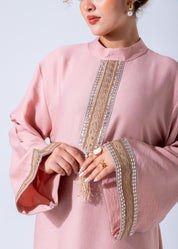 Royal Elegance Abaya - Pink