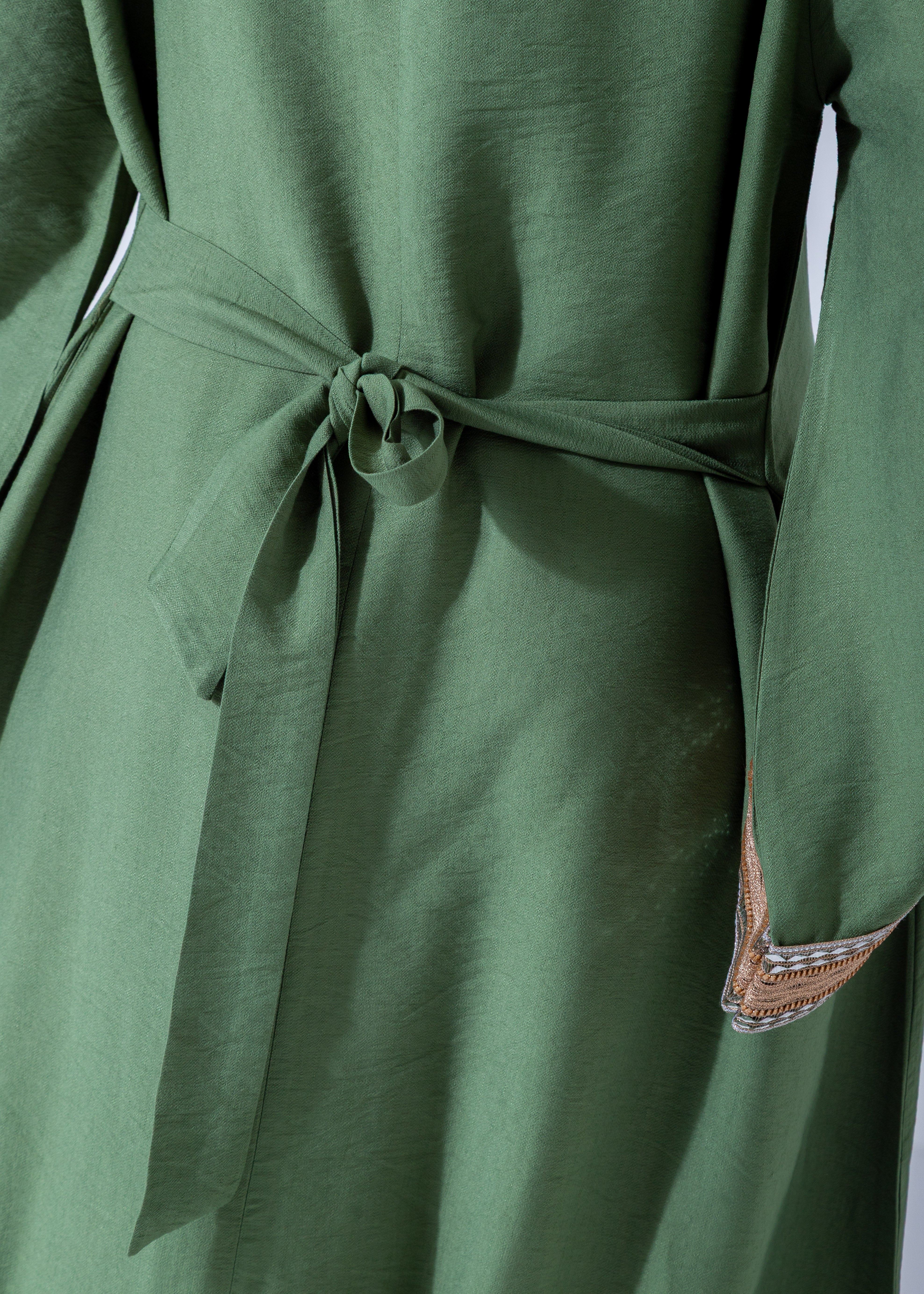 Royal Elegance Abaya - Green